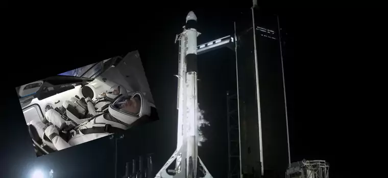 Udany start misji SpaceX Crew-2. Czwórka astronautów jutro zacumuje na ISS