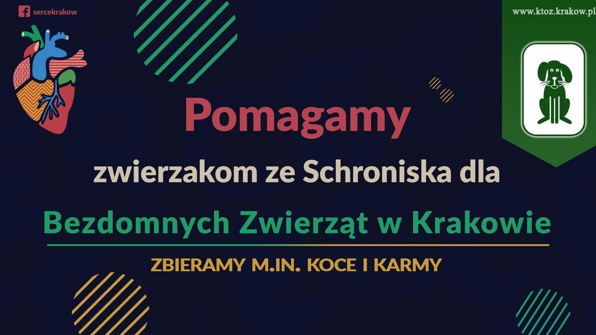 Serce to nie tylko 500 m2 multigatunkowej przestrzeń klubowej łączącej fanów dzięków współczesnej popkultury – to również miejsce skupiające ludzi o wielkich sercach, chętnych pomagać sobie nawzajem. Po raz kolejny więc ekipa Serca postanowiła pomóc zwierzakom ze Schroniska dla Bezdomnych Zwierząt KTOZ i zachęcają do wsparcia akcji.