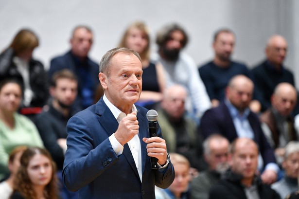 Przewodniczący Platformy Obywatelskiej Donald Tusk