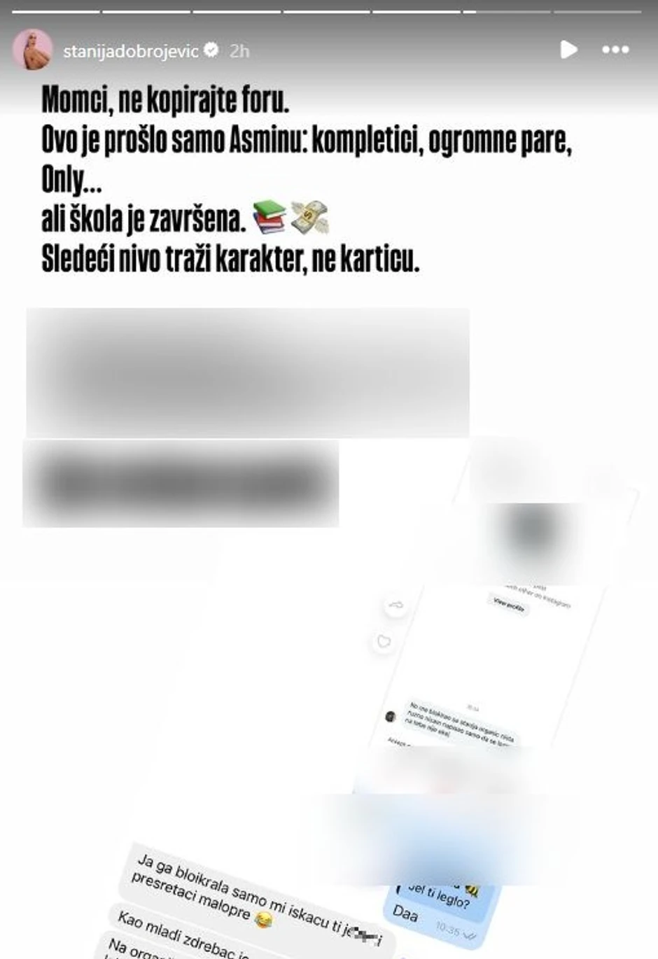 Stanija Dobrojević, objava