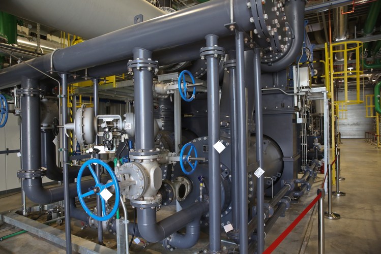 Badania wykonywane w Laboratorium Aerodynamiki Przepływów Turbinowych w Zielonce pozwolą zwiększyć efektywność i wydajność modułów turbin.<br><br> (mr) PAP/Rafał Guz