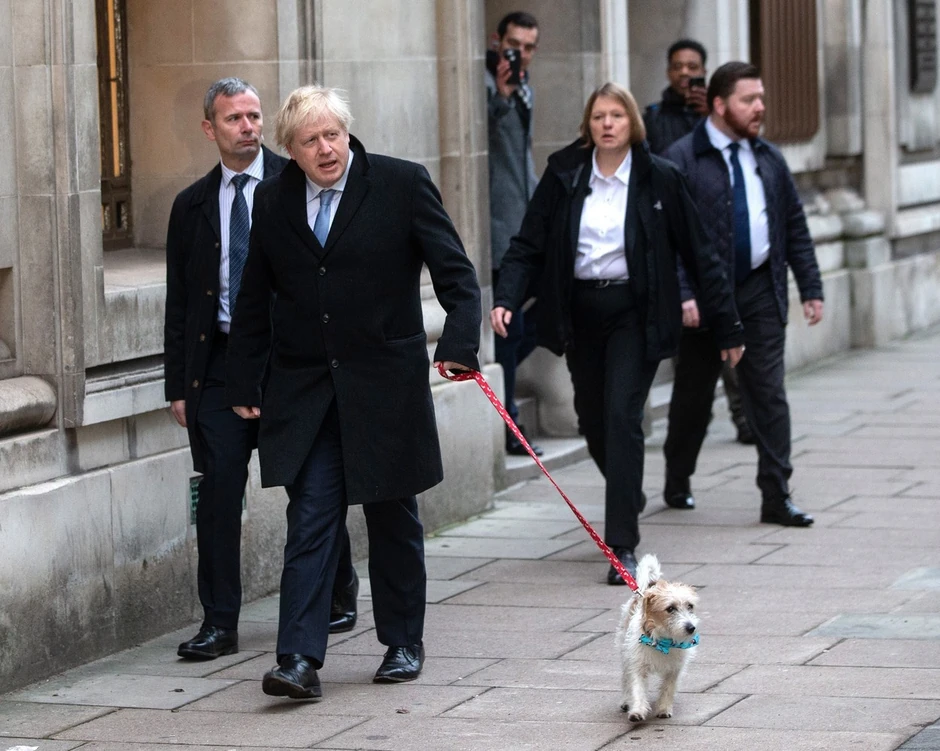 Boris Džonson glasao