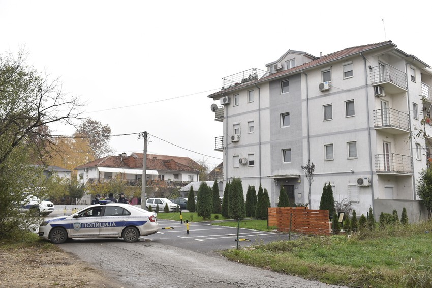 Policija na mestu tragedije