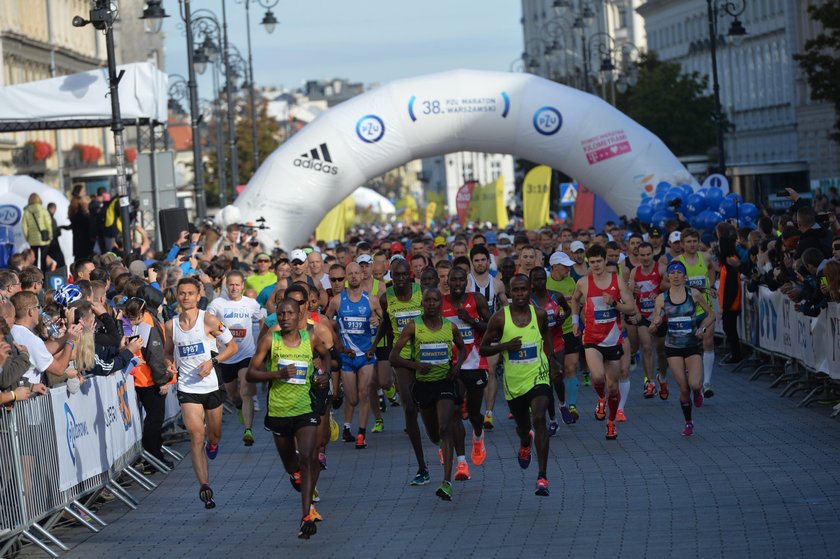 38. PZU Maraton Warszawski - Ezekial Omullo zwycięzcą. Shegumo szósty