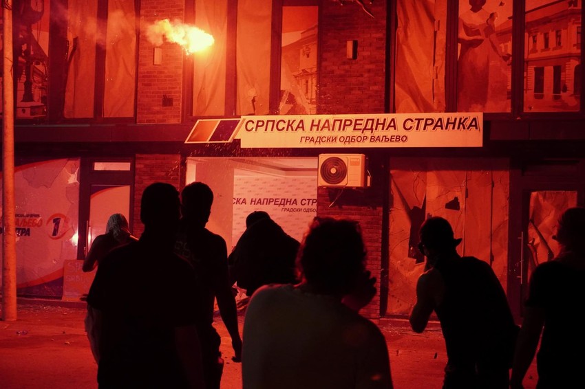 valjevo studenti protest blokada