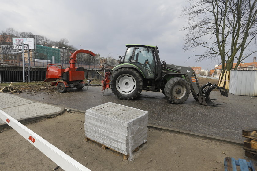 To wszystko przez budowę