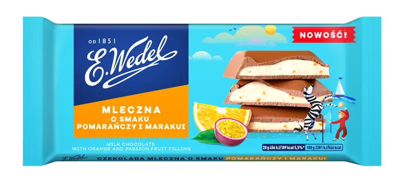 Nowe smaki czekolad E.Wedel