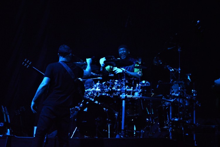 Dave Matthews oraz Carter Beauford. Koncert Dave Matthews Band, Warszawa, Torwar, 2019.03.25