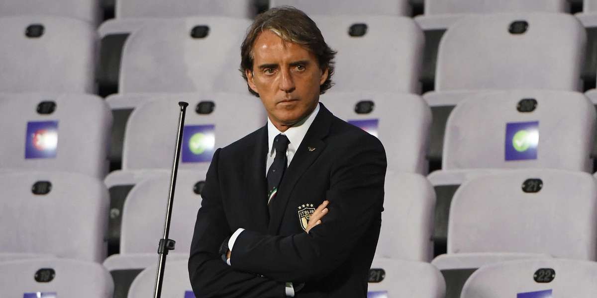 Mancini nie poprowadzi Włochów przeciwko Polsce