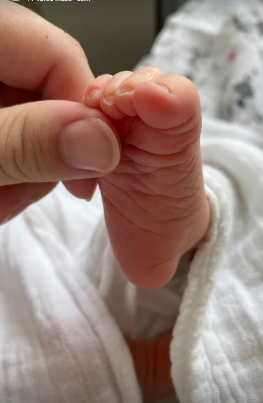 Jelena Dinčić objavila slike iz porodilišta