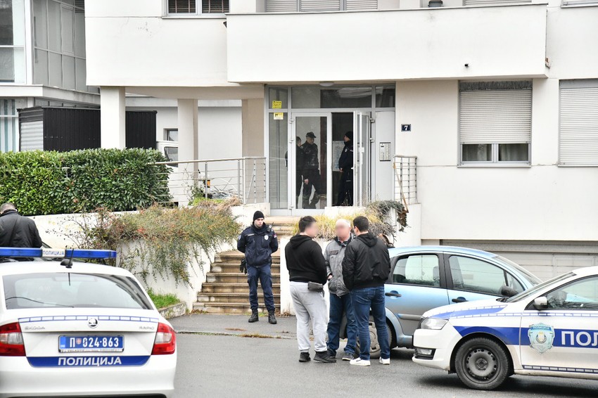 Zgrada u kojoj je pronađeno telo ubijene devojke