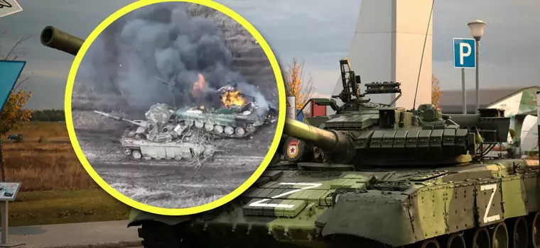 Rosyjskie T-72 płonęły "za rękę". Wynik nieudanego szturmu