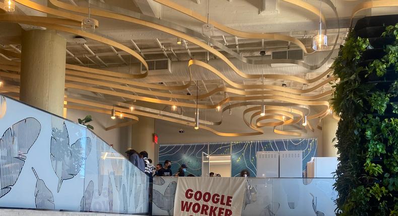 Google fired more than two dozen workers after they took part in sit-ins at offices in California and New York.Justice Speaks