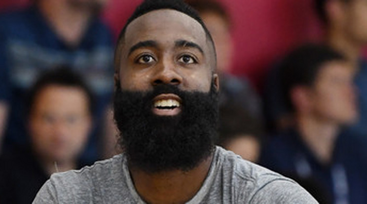 James Harden ontja a kosarakat