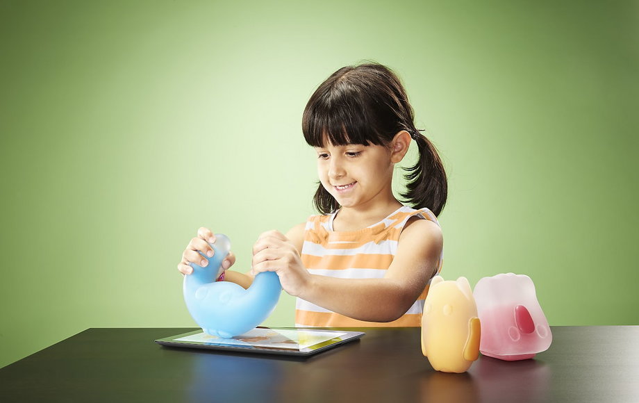 Monstas are interactive toys for kids with juvenile arthritis. Used in tandem with an iPad app, kids can use a variety of Monstas to strengthen their fingers, wrists, and knuckles.