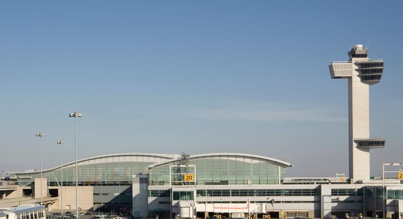 JFK International Airport.