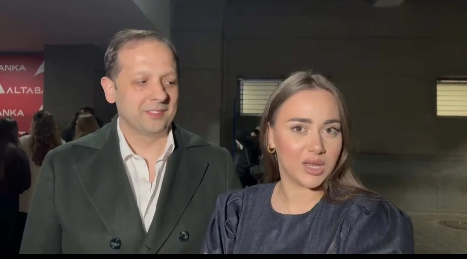 Emir Habibović sa ženom