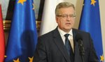 Komorowski o wystąpieniu premier Szydło: histeryczne!