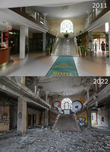 Hotel Murat - porównanie zdjęć
