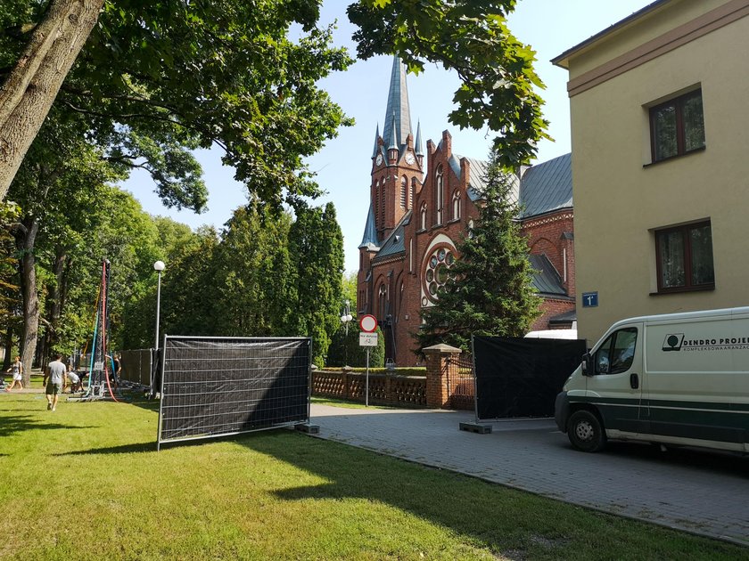 Przygotowania do pogrzebu Piotra Staraka-Woźniaka