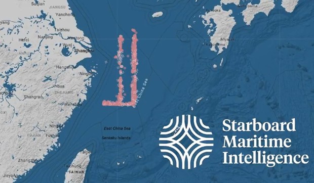 Kineska formacija od ribarskih brodova