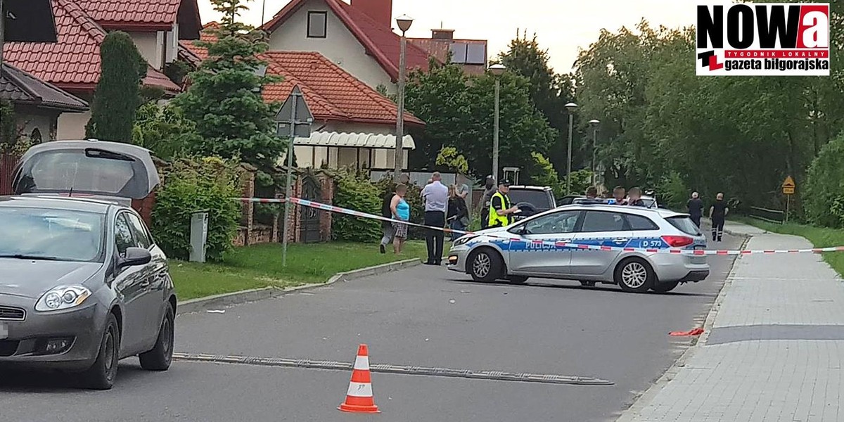 Tragedia w Biłgoraju. Syn zamordował matkę, ojciec walczy o życie