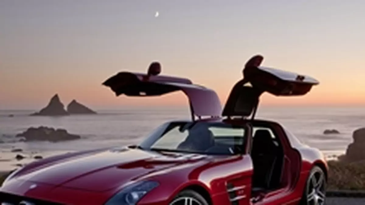 Mercedes SLS AMG w całej okazałaości