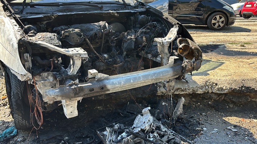 Zapaljen automobil u Rakovici