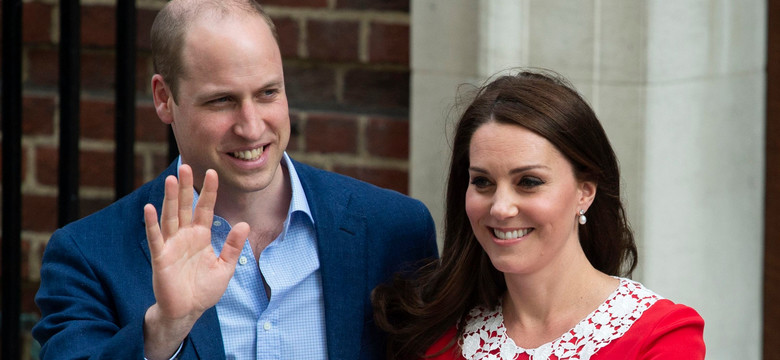 Księżna Kate i William pokazali syna. Świeżo upieczony tata był przy porodzie