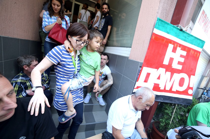 Tatjana sa svojim sinom