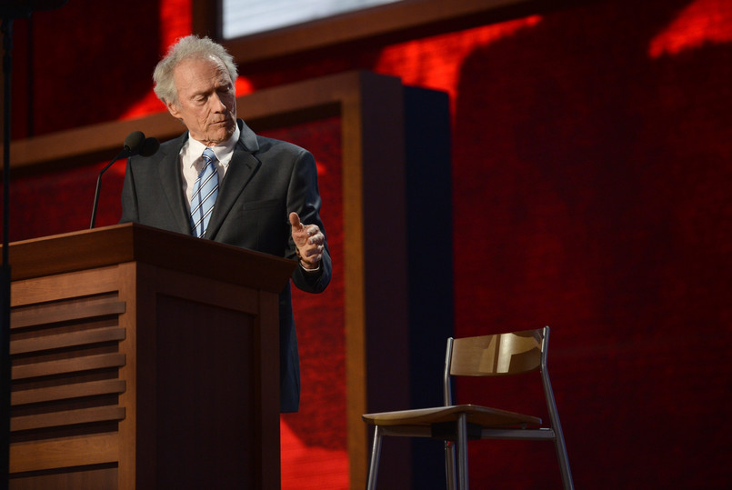 Clint Eastwood, 82-letni aktor i reżyser,wystąpił na odbywającej się na Florydzie konwencji Republikanów