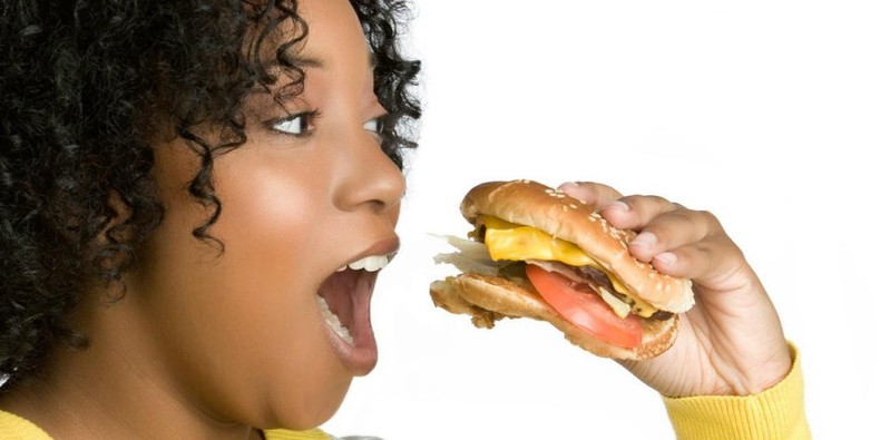 Consuming too much junk food