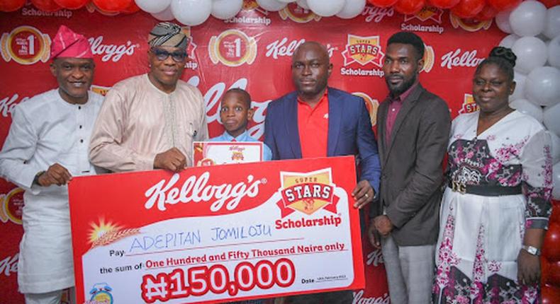 Winners of Kellogg's Superstars Essay Competition 4.0 receive educational grants