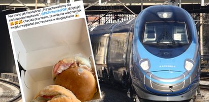 Obrzydliwość w PKP Intercity. Taką kanapkę zaserwowali klientowi premium