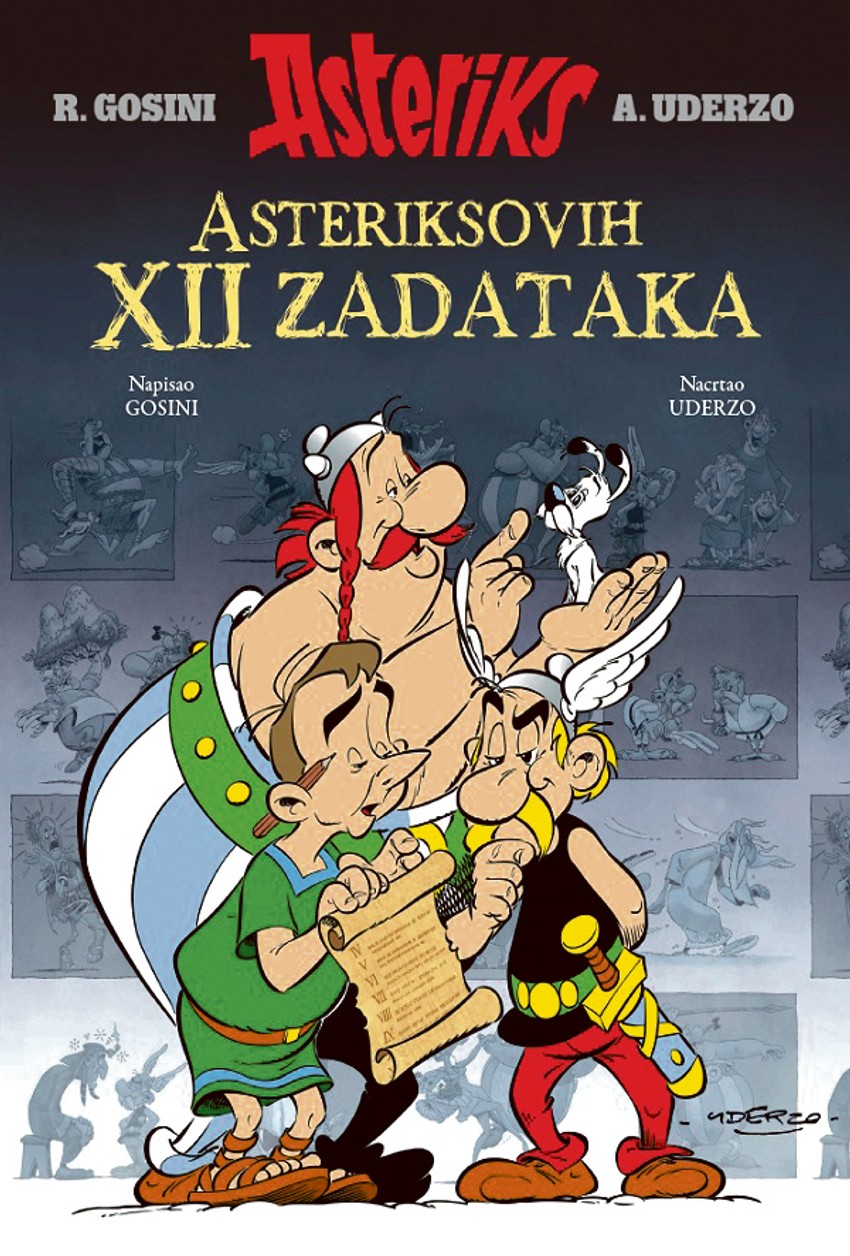 Asteriksovih XII zadataka; Autori: Gosini/ Uderzo; Format: 210 x 290 mm; Broj strana: 80; Povez: Tvrd; Kolor; Izdavač: Čarobna knjiga