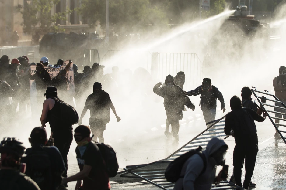 Protesti u Santjagu u novembru