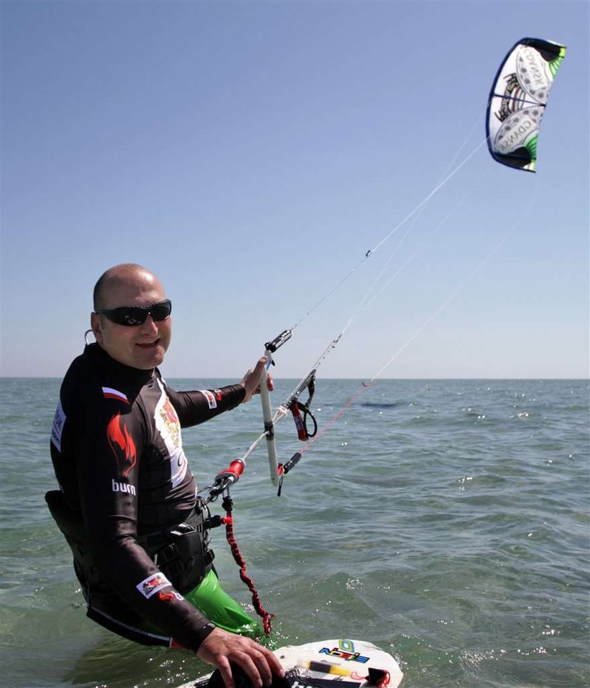 Polski kitesurfer odnaleziony. Żywy!