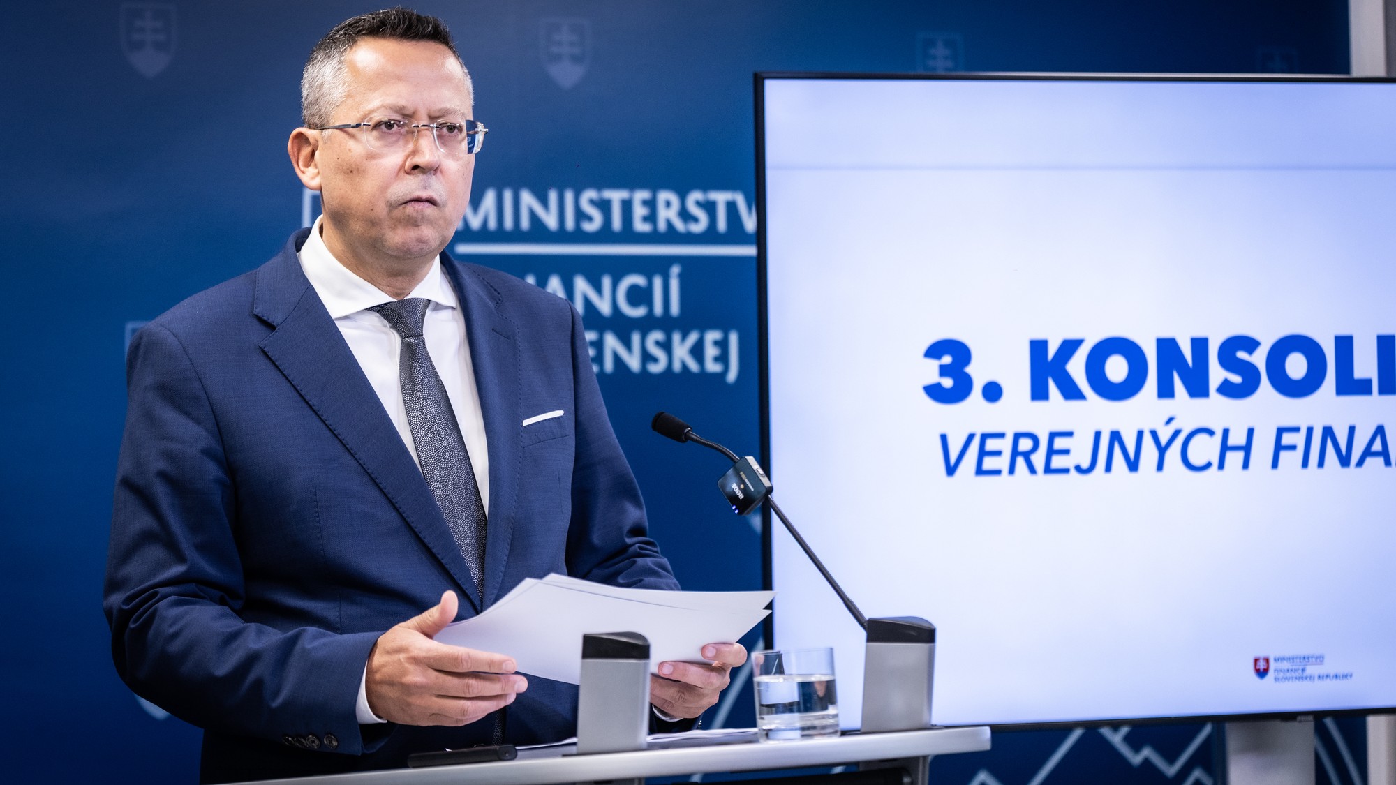 Ladislav Kamenický predstavuje 3.konsolidačný balíček 9.9.2025