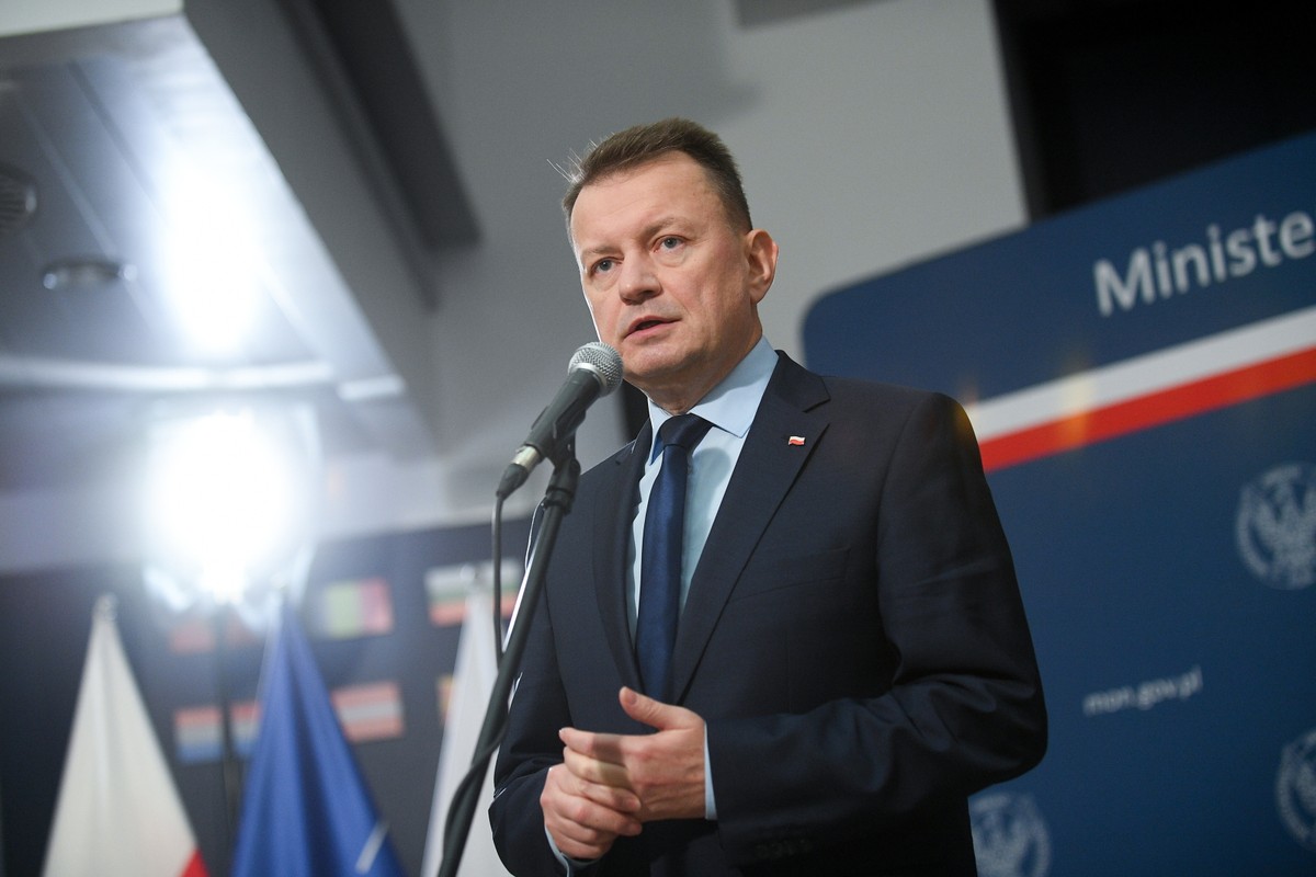 Wicepremier, minister obrony narodowej Mariusz Błaszczak