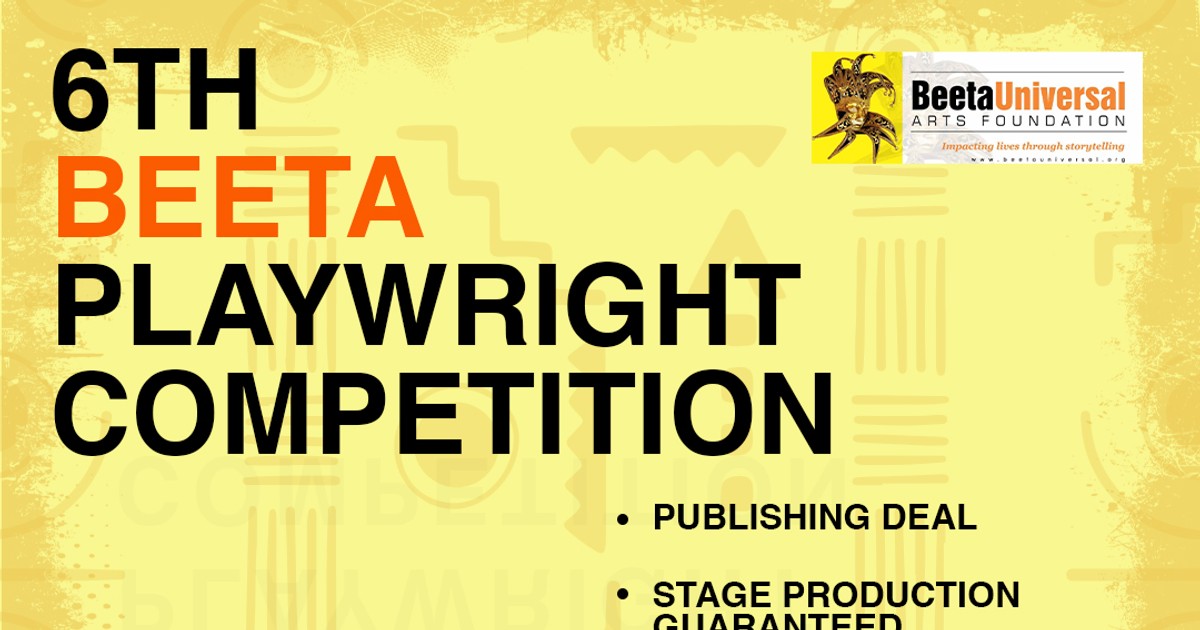 Bikiya Graham-Douglas-led Beeta Universal Arts Foundation announces 6th edition of Playwright Competition - Vimarsana News