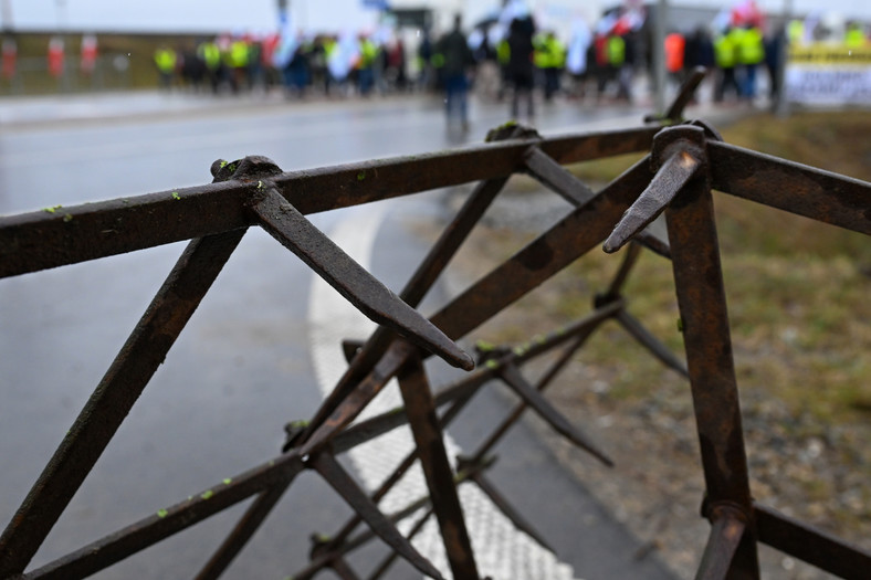 Protesty rolników.