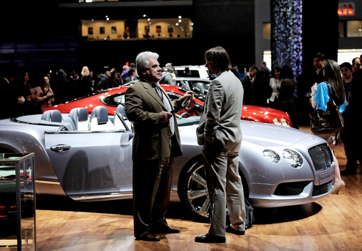 Salon samochodowy w Nowym Jorku