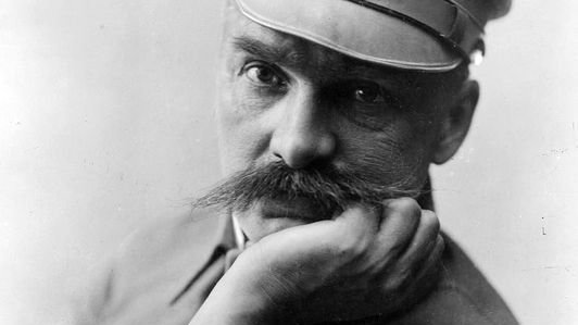 Józef Piłsudski w czasie służby w Legionach, ok. 1916 r. (domena publiczna)
