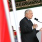 Szef PiS Jarosław Kaczyński na pikniku wojskowym w Uniejowie