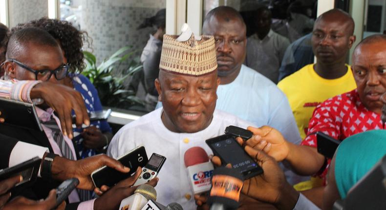 Chairman of Governors' Forum,  Abdulaziz Yari, in Abuja