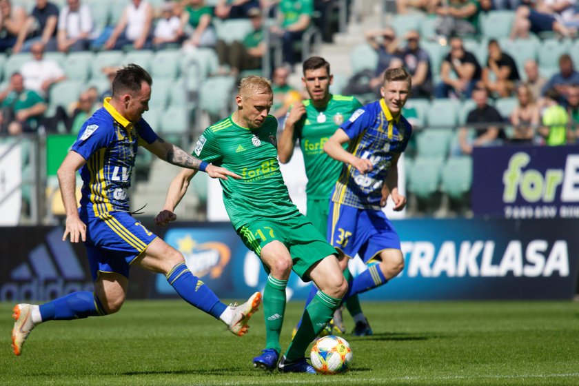 Pilka nozna. Ekstraklasa. Slask Wroclaw - Arka Gdynia. 18.05.2019