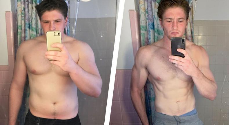 How This Guy Lost 55 Pounds in Six Months