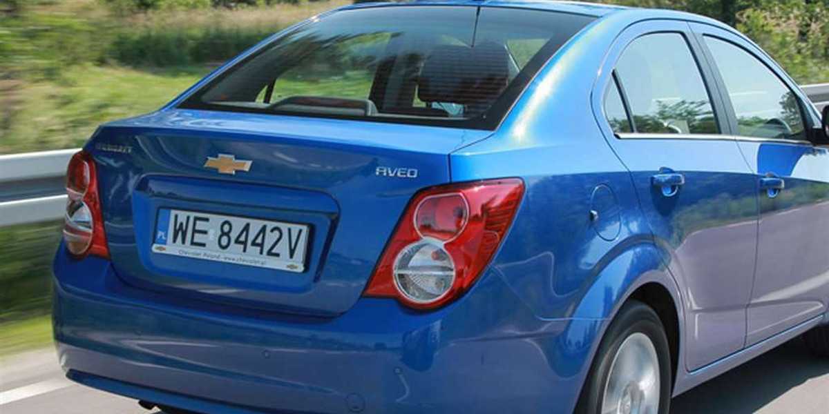 Aveo: mały Chevrolet z dużym kufrem