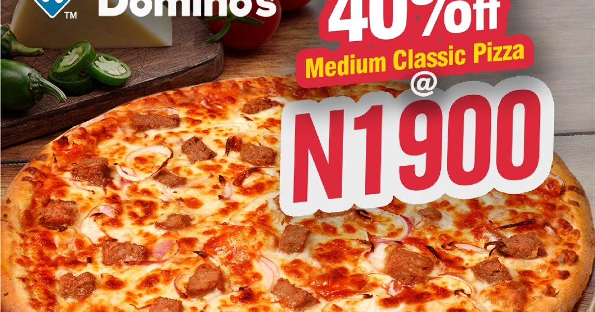Stand up Peter Odili, Port Harcourt! Domino's Pizza is another step