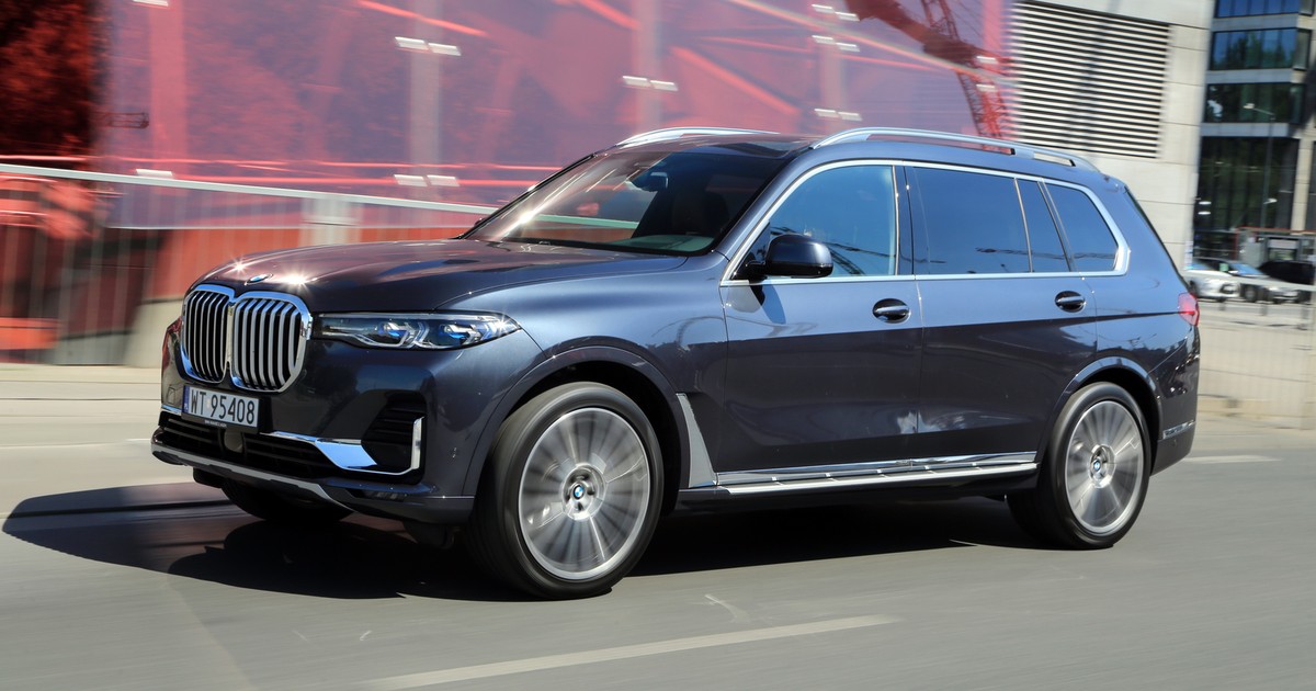 BMW X7 xDrive40i SUV w amerykańskim stylu TEST